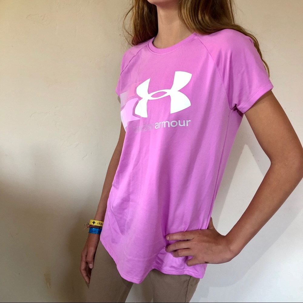 Under Armour Purple-ish Pink Shirt